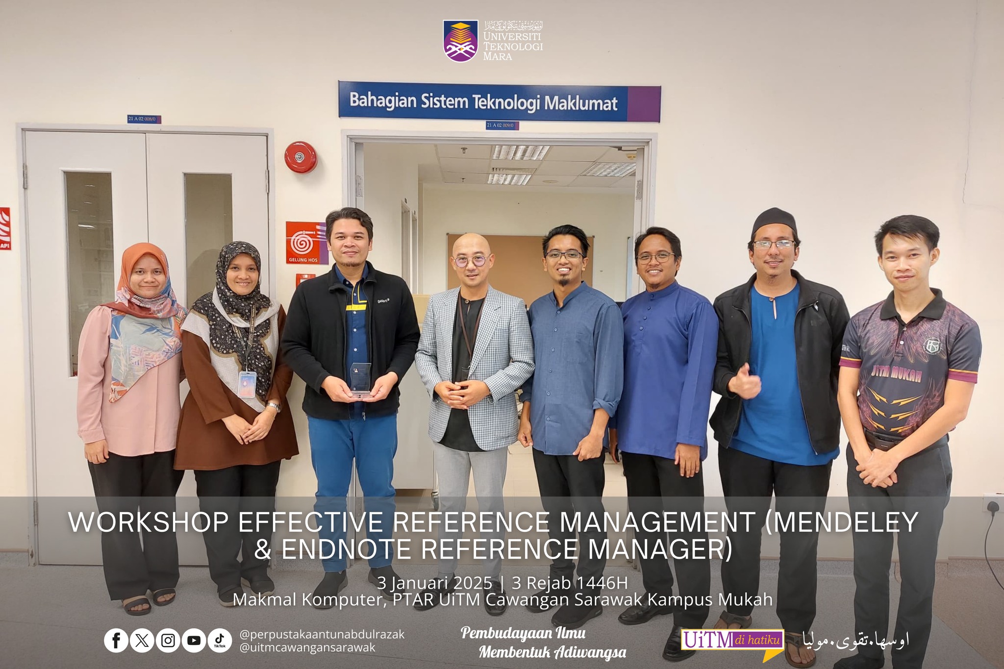 Workshop Effective Reference Management (Mendeley & Endnote Reference Manager)