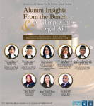  Alumni Insights From the Bench & A Glimpse Into Legal Aid